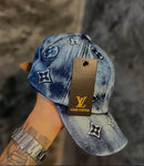 BONÉ GRIFE PREMIUM LV- AZUL