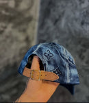 BONÉ GRIFE PREMIUM LV- AZUL