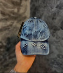 BONÉ GRIFE PREMIUM LV- AZUL